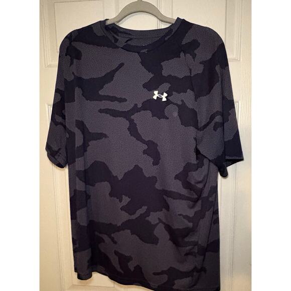 Under Armour black velocity crew neck tee size XL - Picture 1 of 2